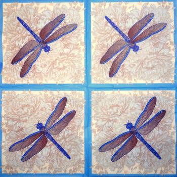 002 Insects - 3-ply - ppd - Adriana Cirstea